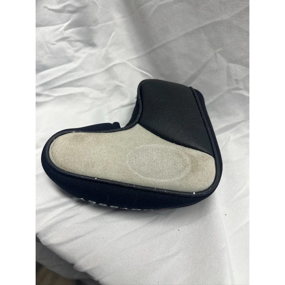 Odyssey White XG Blade Putter‎ Headcover Black Gray Golf Cover